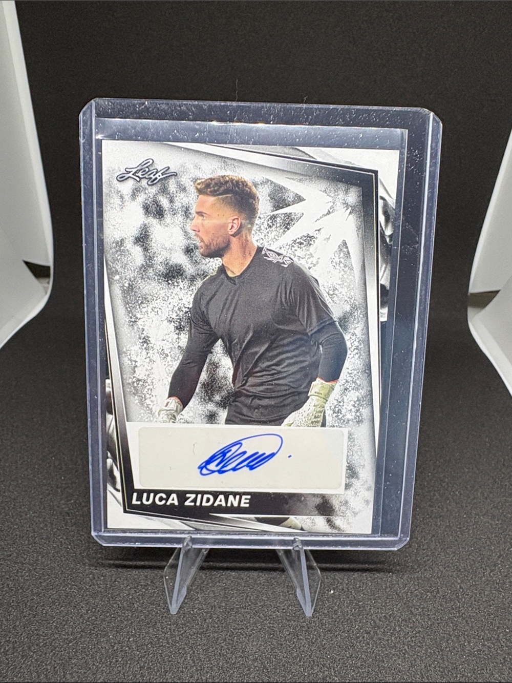 Leaf Luca Zidane Autograph Soccer Trading Card